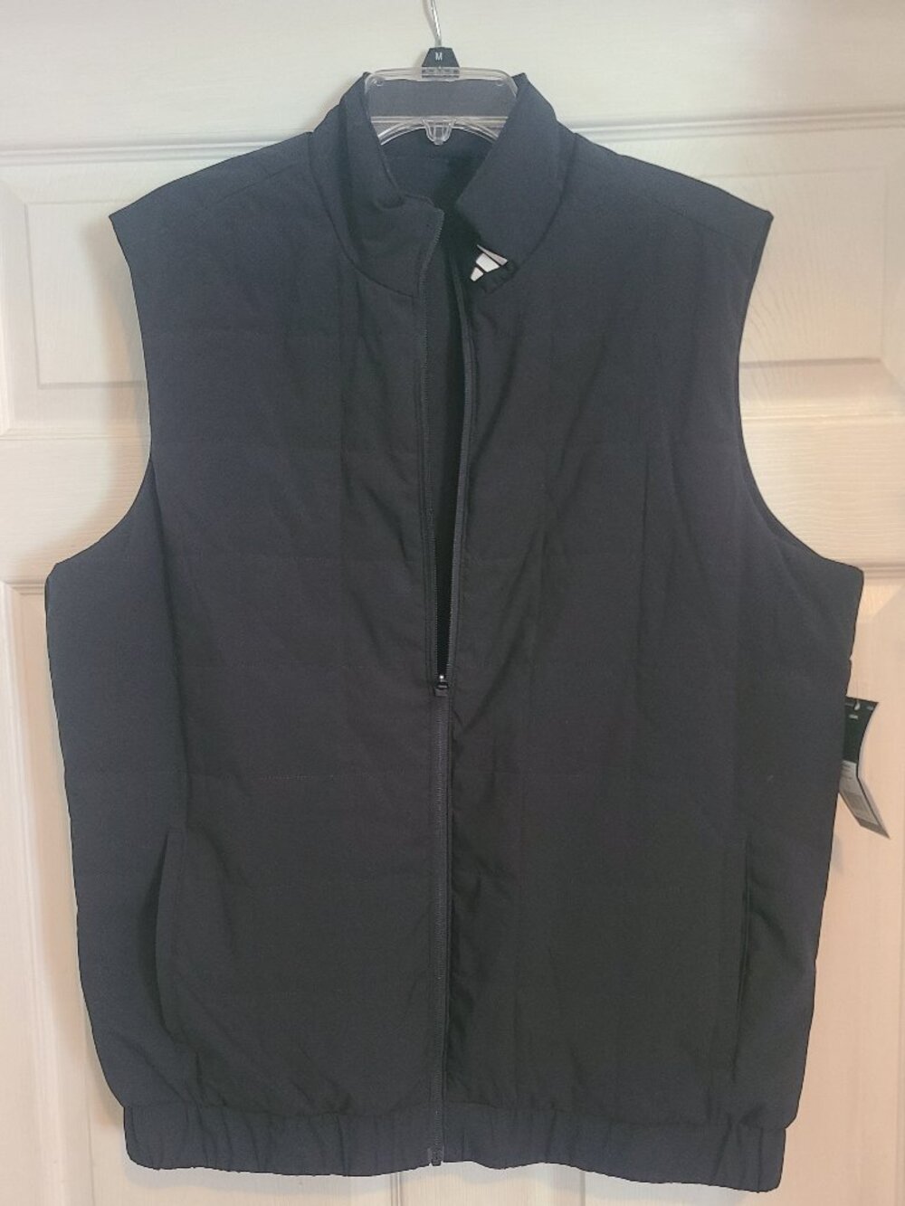 Mens Adidas quilted athletic vest